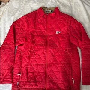 Poler Packable Insulated Jacket Red Camp Vibes